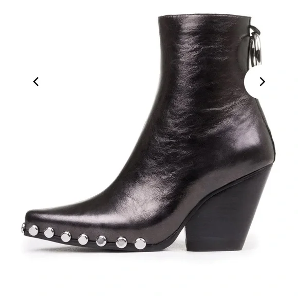 Jeffery Campbell Walton-STR Women’s Boots New Size 5.5 - Picture 2 of 9